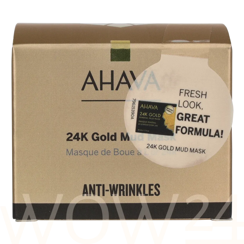 AHAVA 24K Gold Mineral Mud Mask
