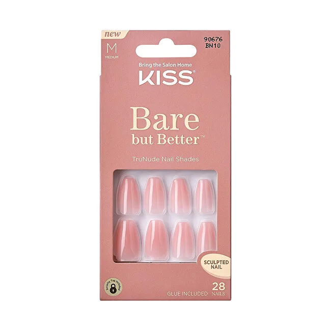 KISS Bare-But-Better Nails Bare Nude -