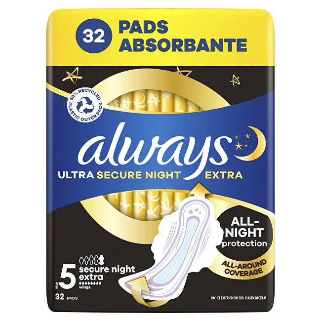 Always Ultra Extra Secure Night sanitary