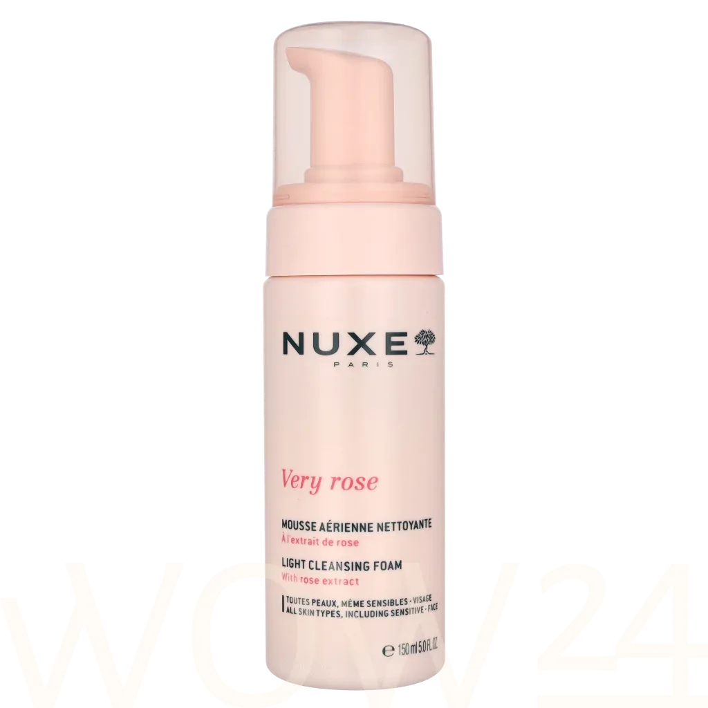 Nuxe Very Rose Light Attīrošas putas