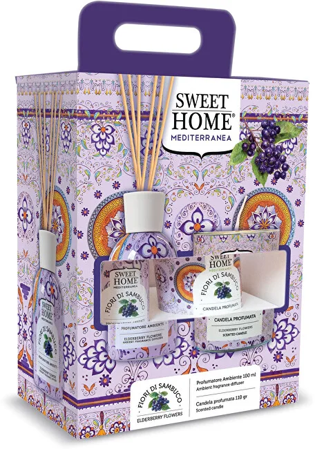 Sweet Home Collection Elderberry Flowers Set