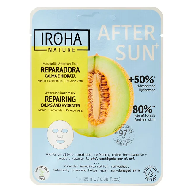 Iroha Regenerating mask Repairing Aftersun Face
