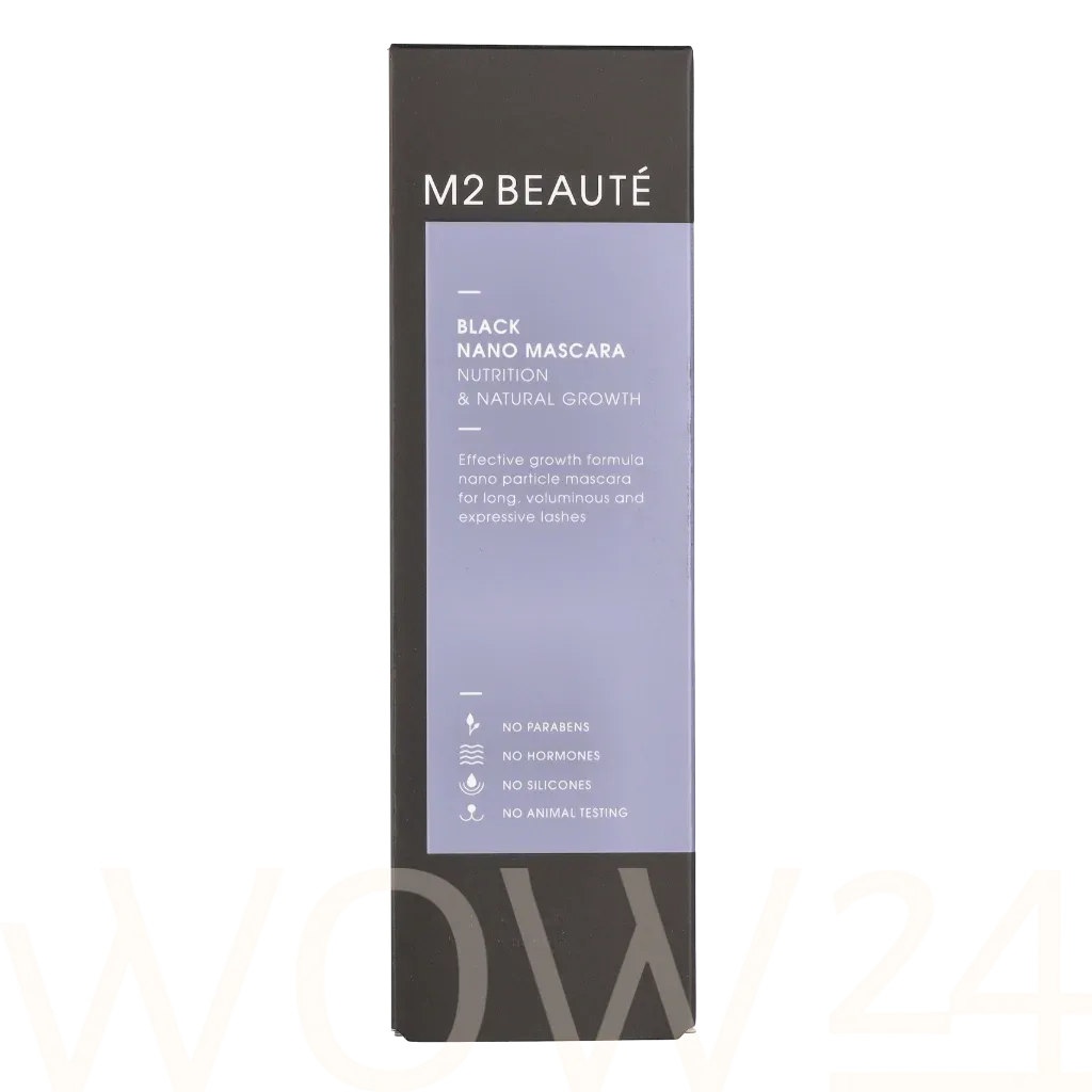 M2 Beauté Black Nano Mascara Nutrition