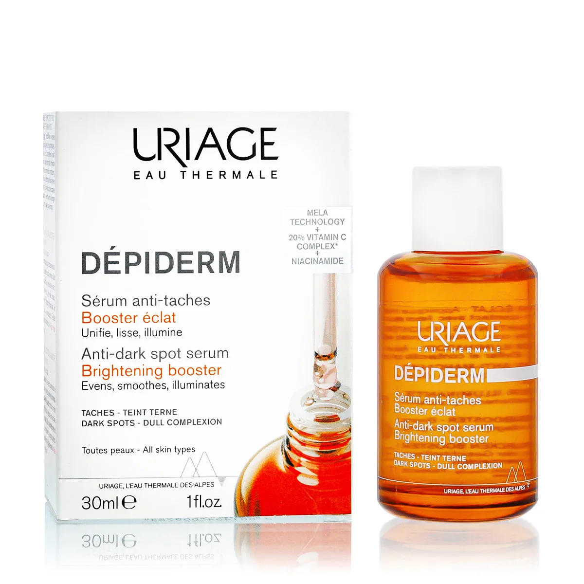 Uriage Dépiderm Anti-Dark Spot Serum Ādas