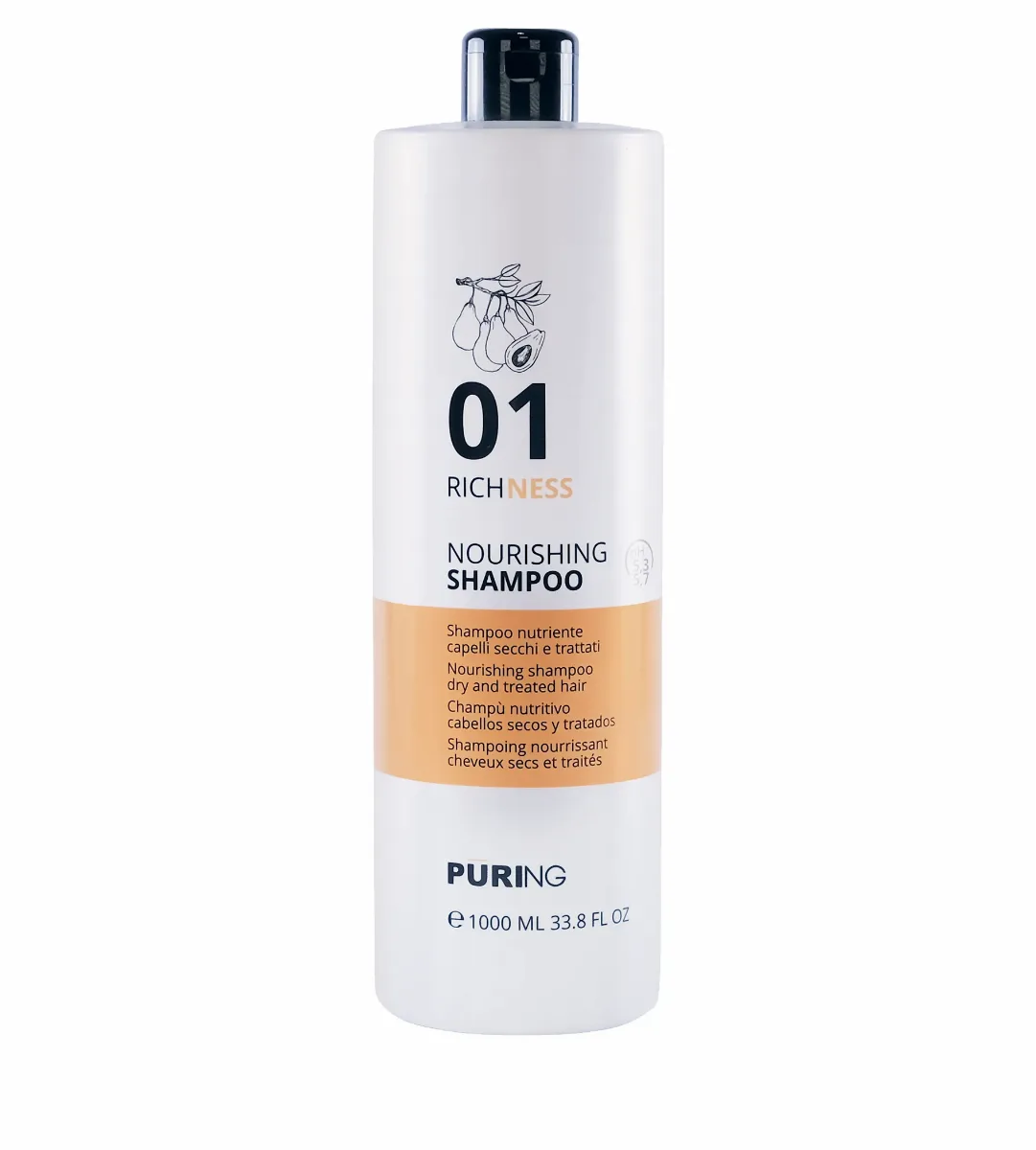 PÜRING nourishing shampoo 1000 ml PR
