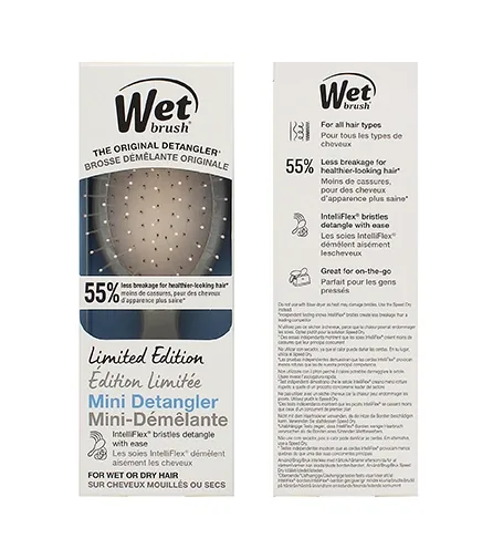 Wet Brush hairbrush Cream Holographic Mini