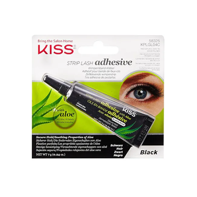 Kiss Lash Adhesive with Aloe Black