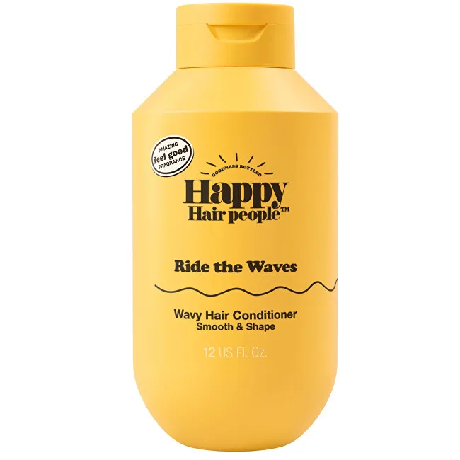 Happy Hair People Ride the Waves