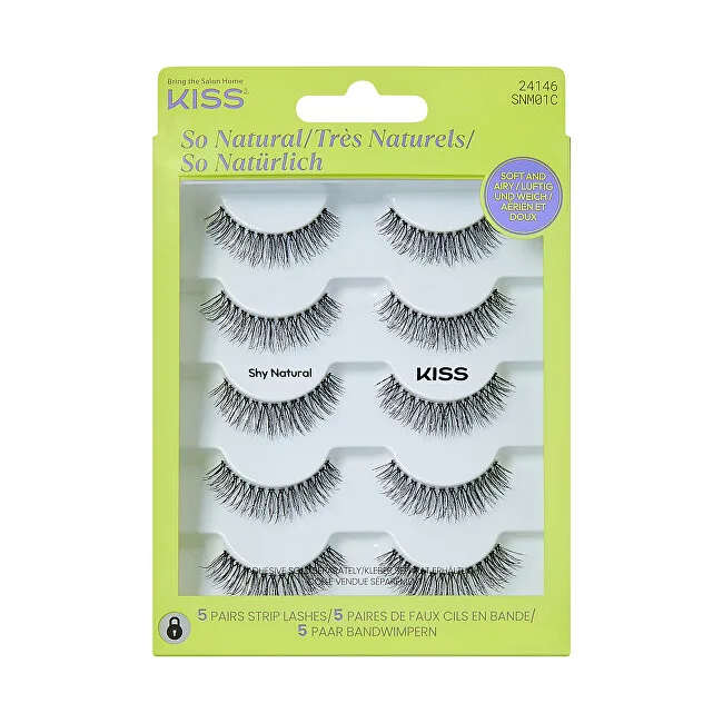 KISS False eyelashes So Natural 01