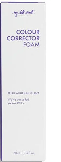 My White Secret Foam corrector for