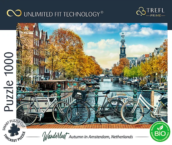 TREFL PRIME dėlionė „Amsterdamas“, 1000 det. thumbnail 2