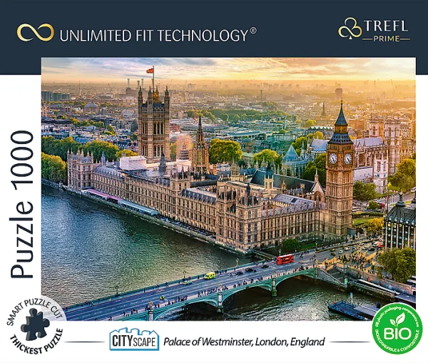 TREFL PRIME dėlionė „Londonas“, 1000 det. thumbnail 2