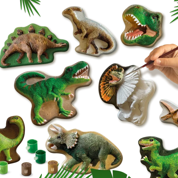  Kūrybinis rinkinys „Gipsiniai dinozaurai“ thumbnail 3
