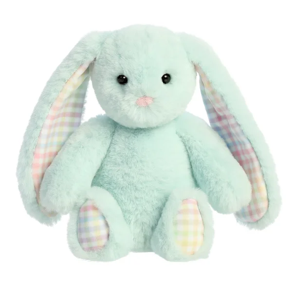 AURORA Pliušinis žydras zuikis, 18 cm