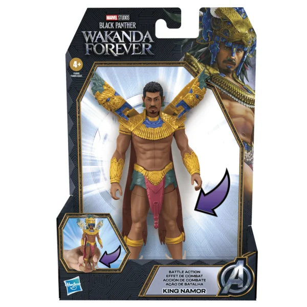  BLACK PANTHER Veiksmo figūrėlė, 15 cm thumbnail 3