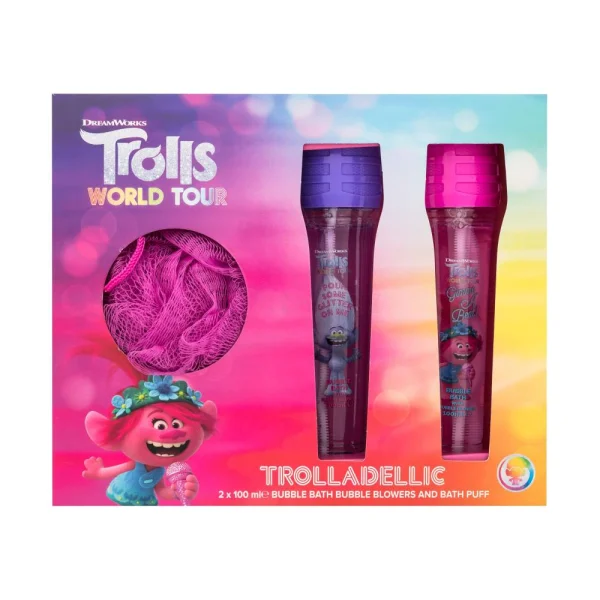 Trolls vonios rinkinys World Tour Trolladellic 
