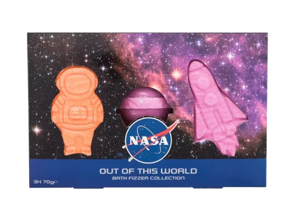 vonios bombų rinkinys Out Of This World Bath Fizzer Collection, 3 x 70 g