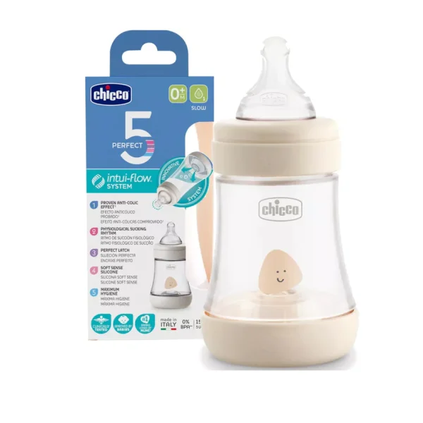  Perfect 5 maitinimo buteliukas 150ml., neutralus thumbnail 3