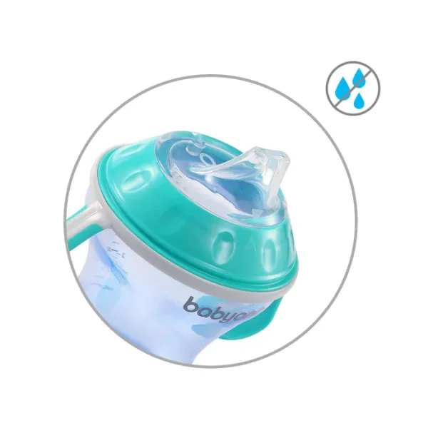 neišsiliejanti gertuvė nuo 6 mėn., minkštu snapeliu, NATURAL NURSING, rožinė, 180 ml, 1456 thumbnail 9