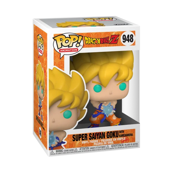  POP! Vinilinė figūrėlė Dragon Ball Z: Goku w/ Kamehameha Wave, 12,7 cm