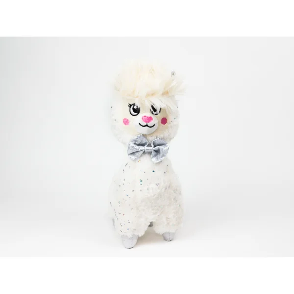 pliušinis žaislas Alpaka baltas 30cm GIO-828WHITE