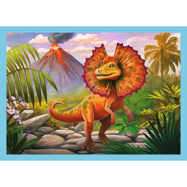 TREFL 12+15+20+24 dėlionių rinkinys „Dinozaurai“ thumbnail 2