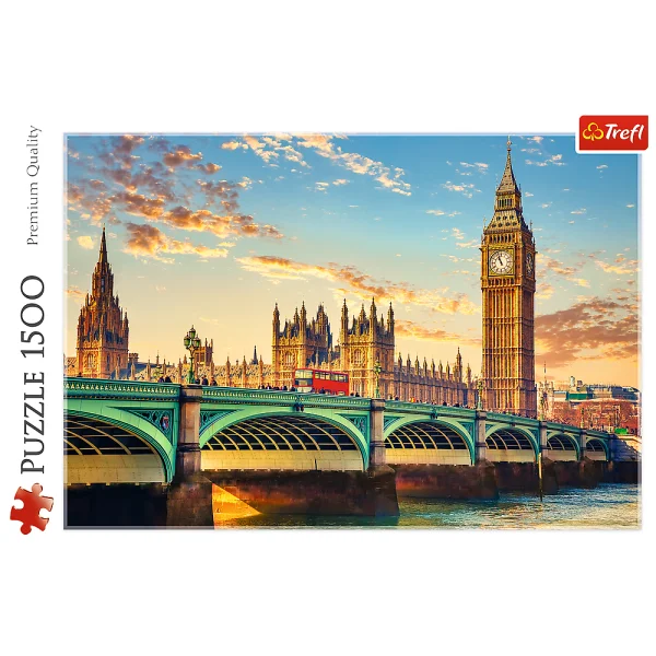 TREFL Dėlionė „Londonas" 1500 det.