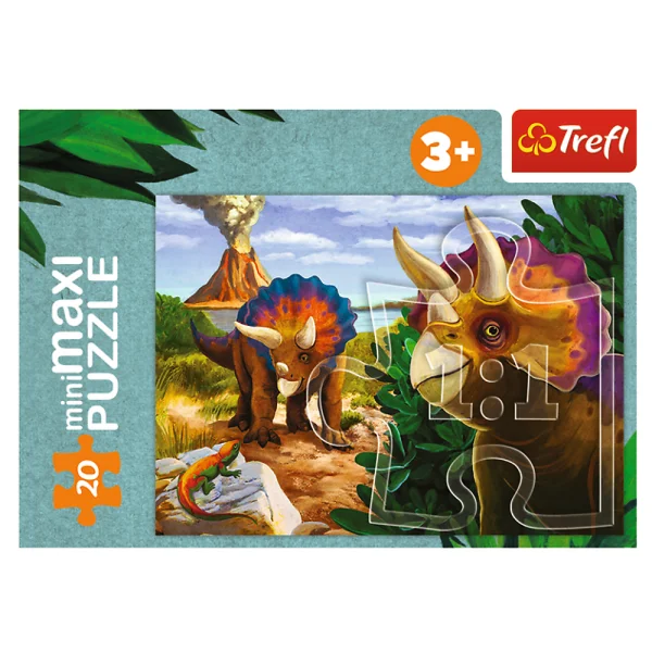 TREFL Mini Maxi dėlionė „Dinozaurai" 20 det. thumbnail 5
