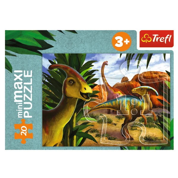 TREFL Mini Maxi dėlionė „Dinozaurai" 20 det. thumbnail 7