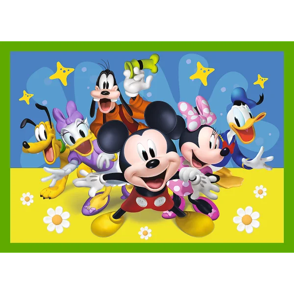 TREFL MICKEY MOUSE 12+15+20+24 dėlionių rinkinys „Peliukas Mikis“ thumbnail 4