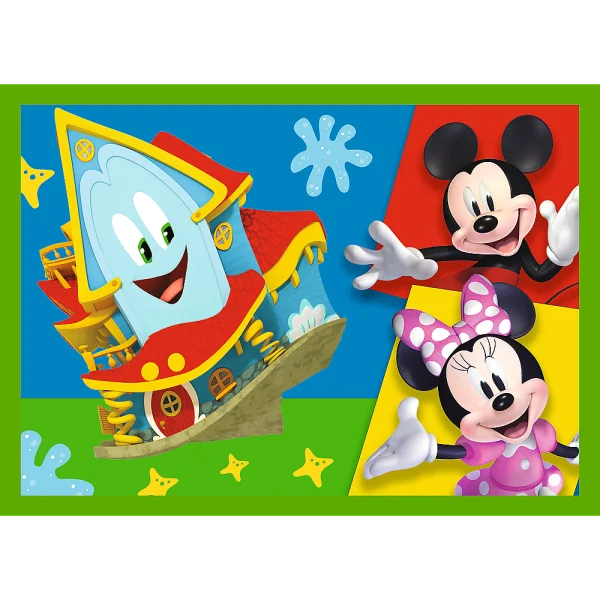 TREFL MICKEY MOUSE 12+15+20+24 dėlionių rinkinys „Peliukas Mikis“ thumbnail 3