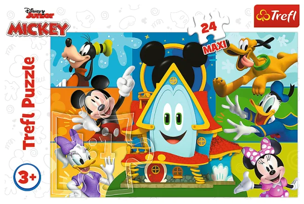 TREFL MICKEY MOUSE maxi dėlionė „Peliukas Mikis“, 24 det. thumbnail 2