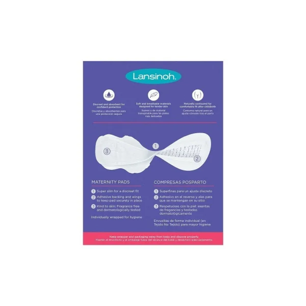 diskretiški ir sugeriantys paketai (M): praėjus 2 savaitėms po gimdymo Discreet & Absorbent