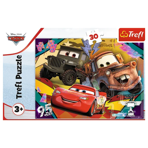 TREFL  dėlionė „Ratai“, 30 det. thumbnail 2