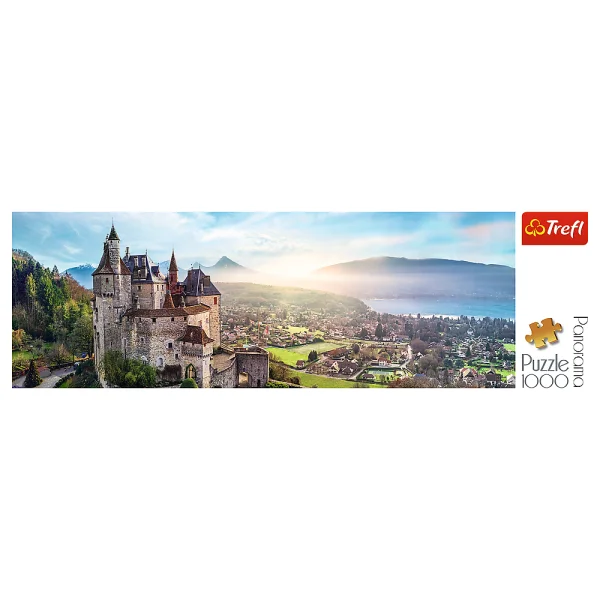 TREFL Panoraminė dėlionė „Mentonas Prancūzija“, 1000 det.