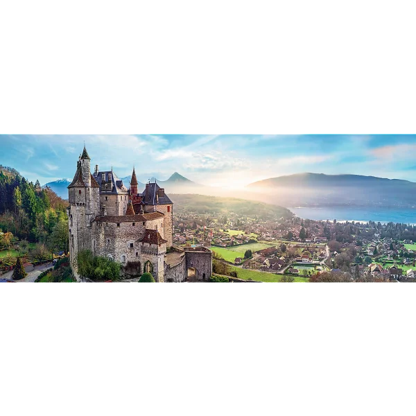 TREFL Panoraminė dėlionė „Mentonas Prancūzija“, 1000 det. thumbnail 2