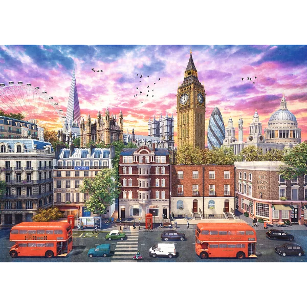 TREFL Dėlionė „Londonas“, 4000 det. thumbnail 2