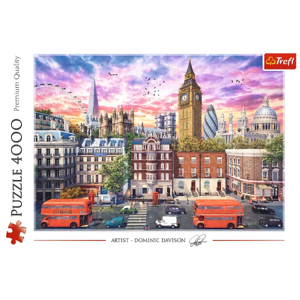 TREFL Dėlionė „Londonas“, 4000 det.