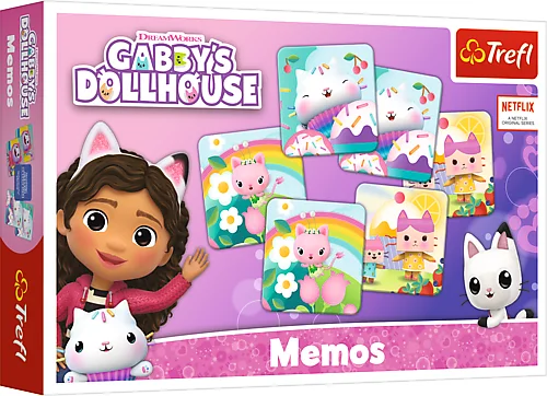 TREFL  Žaidimas Memo "Gabby´s Dollhouse“