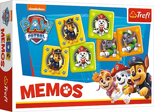 TREFL  Žaidimas Memo "Šuniukas-patrulis“