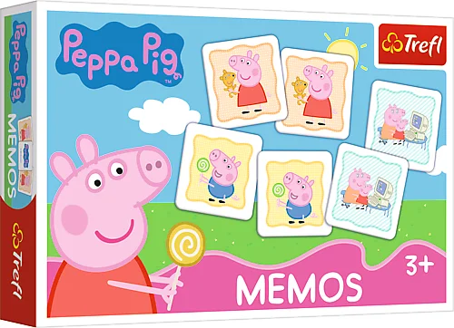 TREFL  Žaidimas Memo "Peppa“