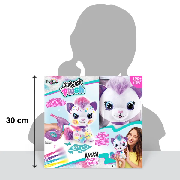 Rinkinys su aerografu „Kačiukas“, 22 cm thumbnail 12