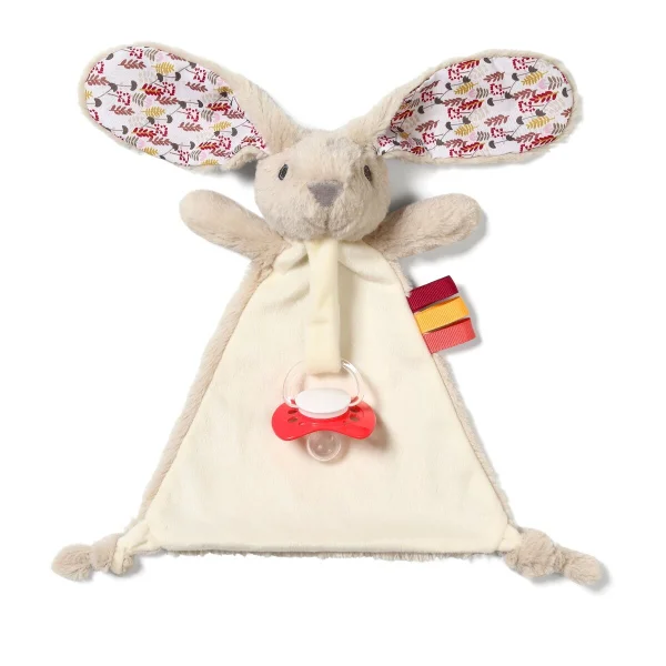 minkštas žaislas - migdukas su čiulptuko laikikliu, RABBIT MILLY, 1527