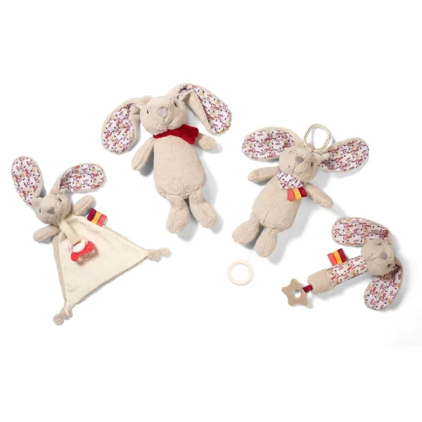 minkštas žaislas - migdukas su čiulptuko laikikliu, RABBIT MILLY, 1527 thumbnail 3