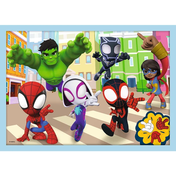 TREFL  12+24+20+15 dėlionių rinkinys „Spidey“ thumbnail 2