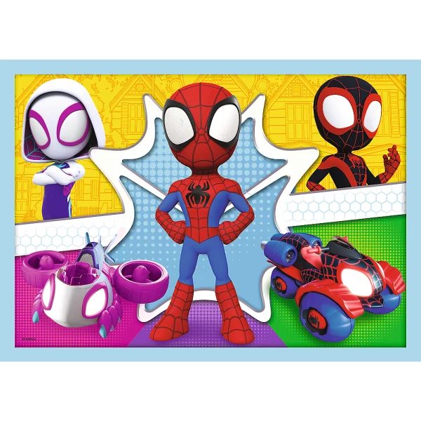 TREFL  12+24+20+15 dėlionių rinkinys „Spidey“ thumbnail 3