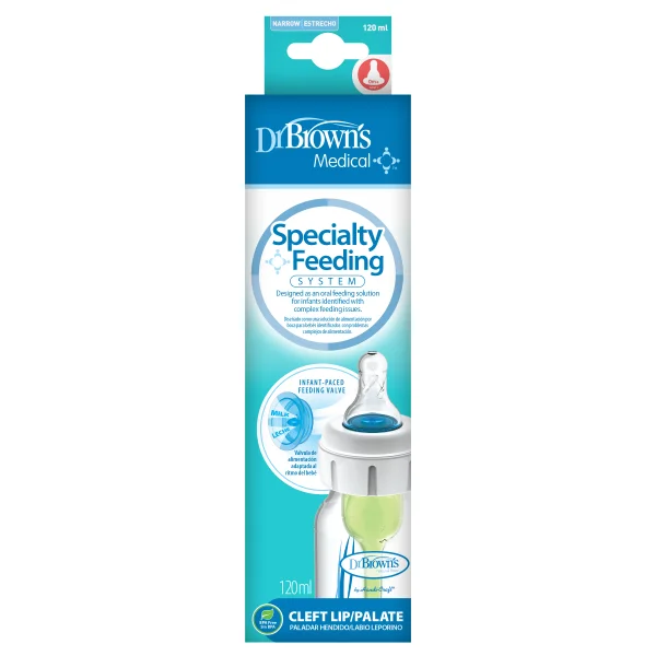  buteliukas siauru kakleliu su spec. paskirties vožtuvu, 120ml thumbnail 2