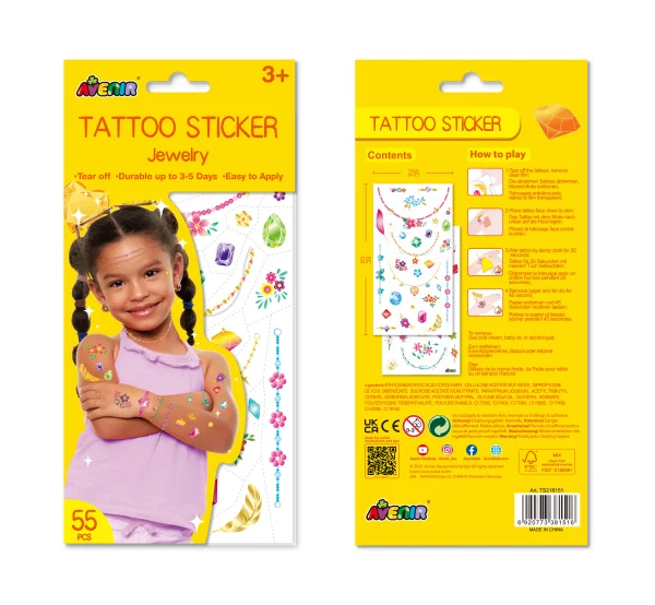  Priklijuojamos tatuiruotės „Papuošalai“