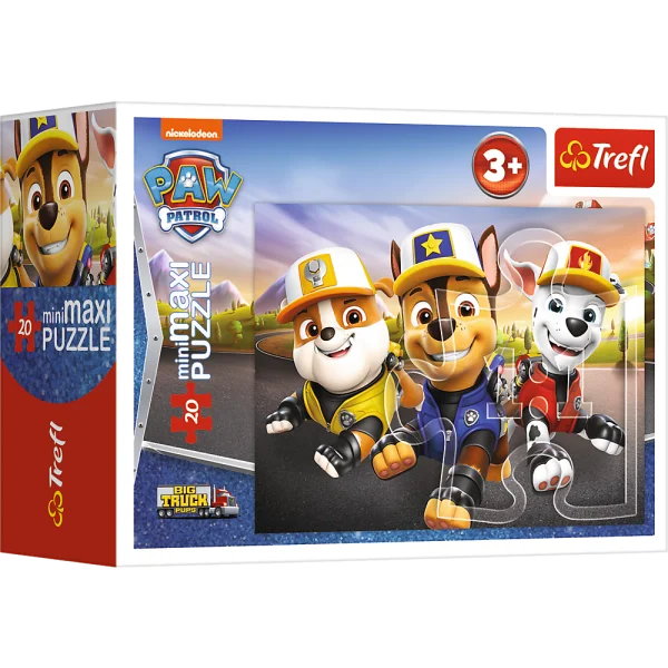 TREFL  Mini Maxi dėlionė „Šuniukai-patruliai" 20 det.