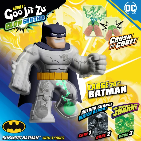 HEROES OF  DC Goo Shifters figūrėlė BATMAN thumbnail 5